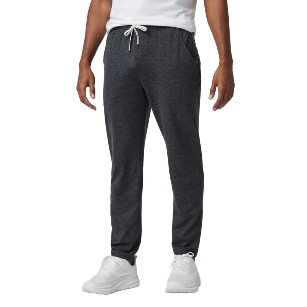 Vuori Men's Ponto Performance Pant 30" Inseam in Charcoal Heather Size XXL